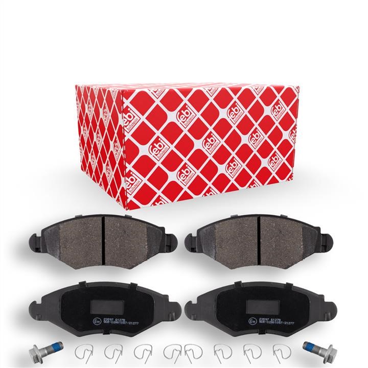 Brake pad set febi 16575