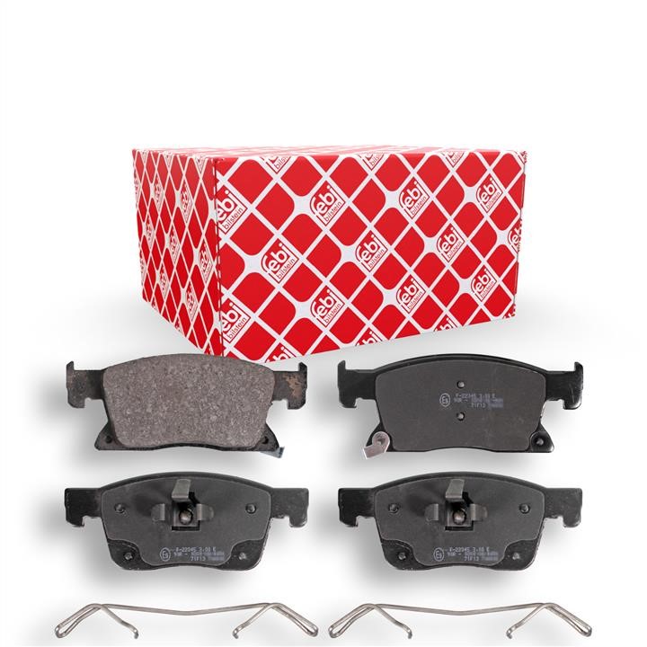 Front disc brake pads, set febi 16914
