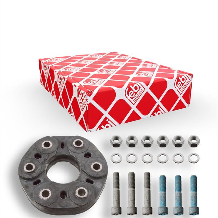 Elastic coupling of propeller shaft febi 21201