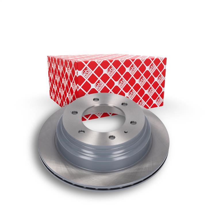 Rear ventilated brake disc febi 23561
