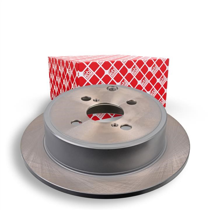 Rear solid brake disc febi 26066