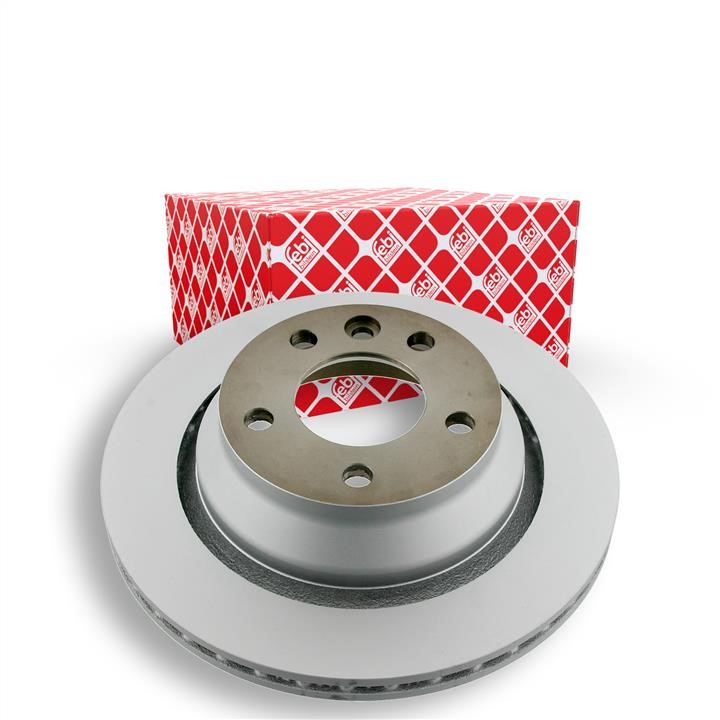 Rear ventilated brake disc febi 28164
