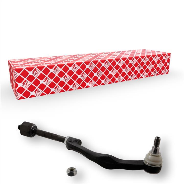 Steering rod with tip right, set febi 31788