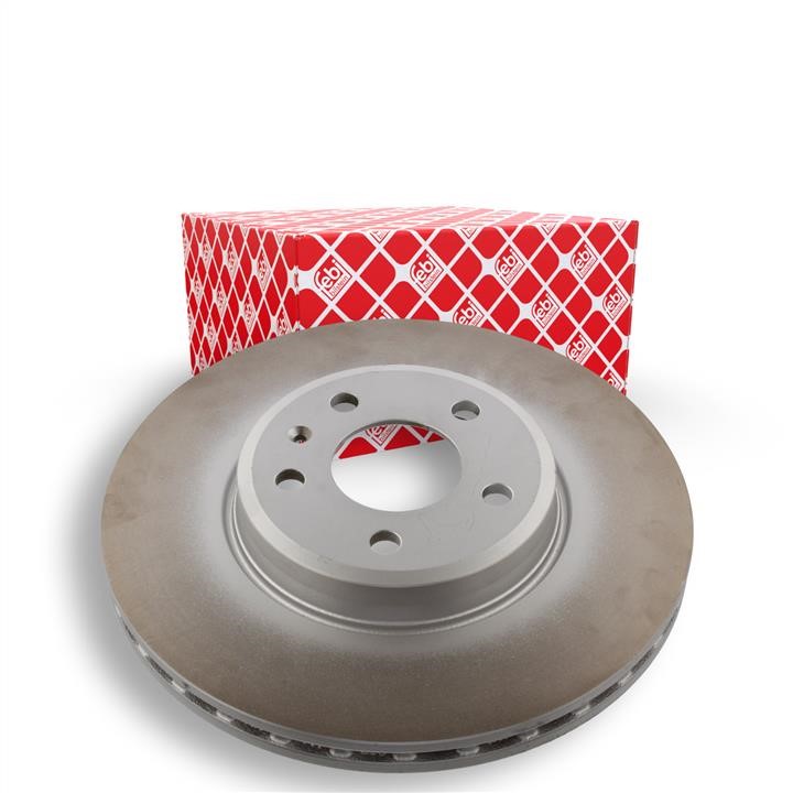 Front vented brake disc febi 36232