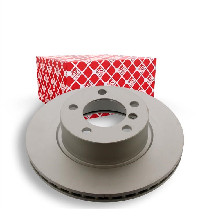 Front vented brake disc febi 39111
