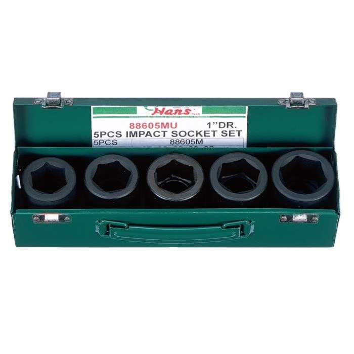 88605MU Hans Impact socket set 1"