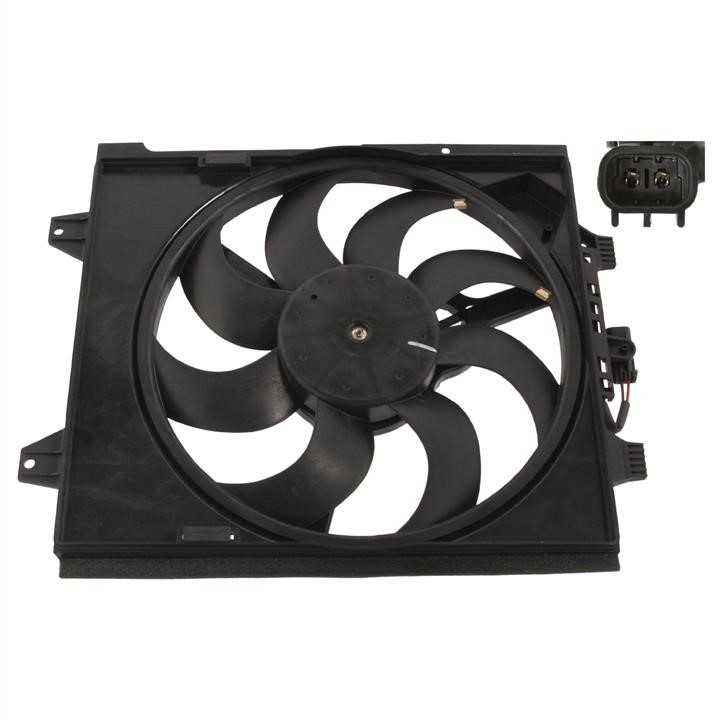 febi 37168 Hub, engine cooling fan wheel 37168