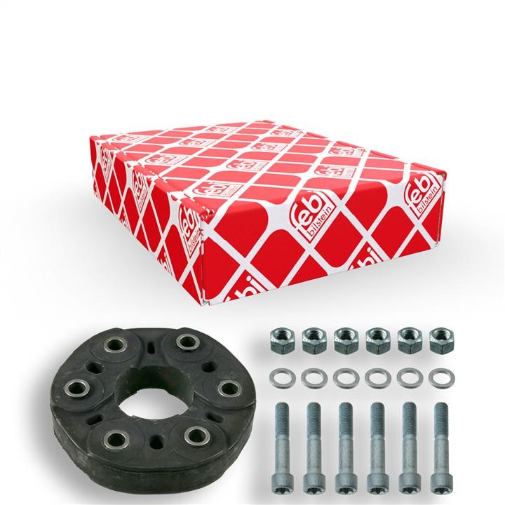 Elastic coupling of propeller shaft febi 19108