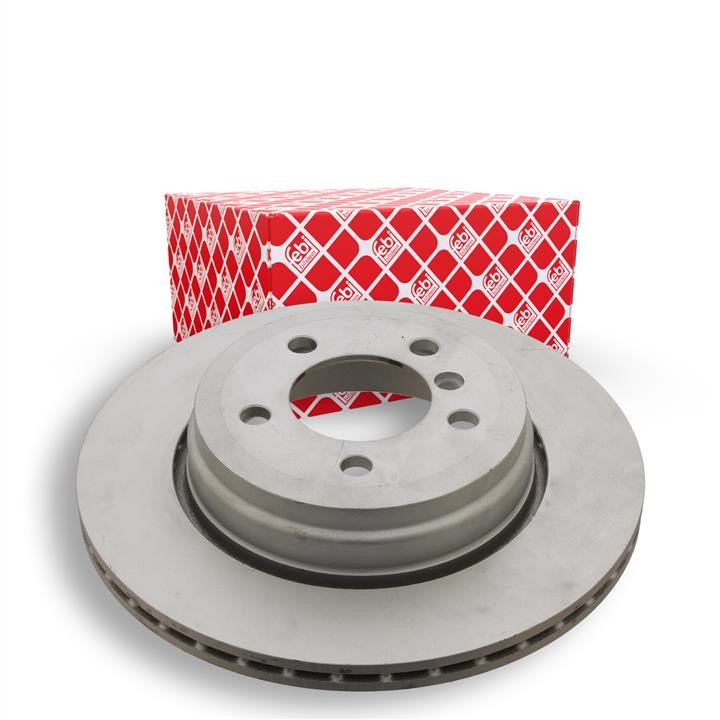 Rear ventilated brake disc febi 31724