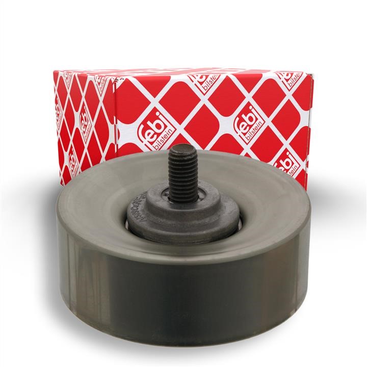 V-ribbed belt tensioner (drive) roller febi 33170