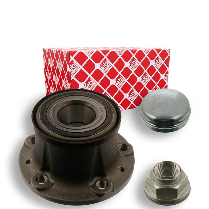 Rear wheel hub febi 40018