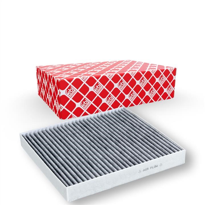 Cabin filter with activated carbon febi 39048