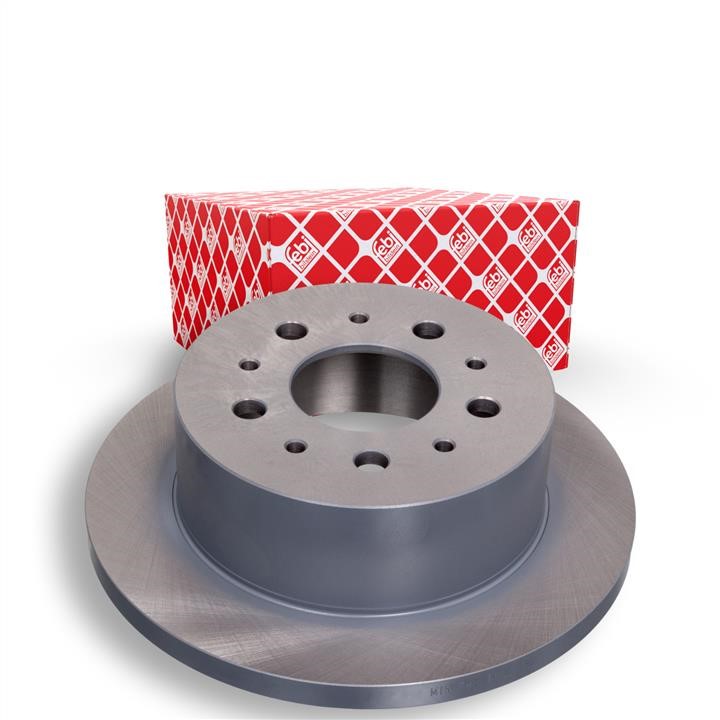 Rear solid brake disc febi 43902