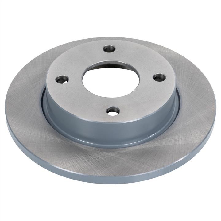 febi 10518 Unventilated front brake disc 10518