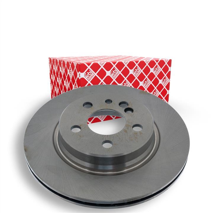 Rear ventilated brake disc febi 08130