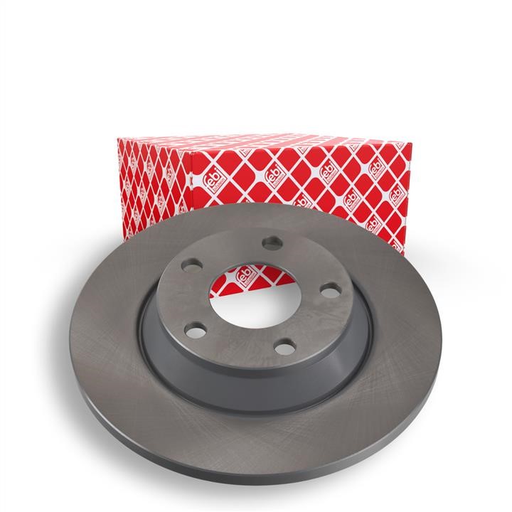 Front vented brake disc febi 08573