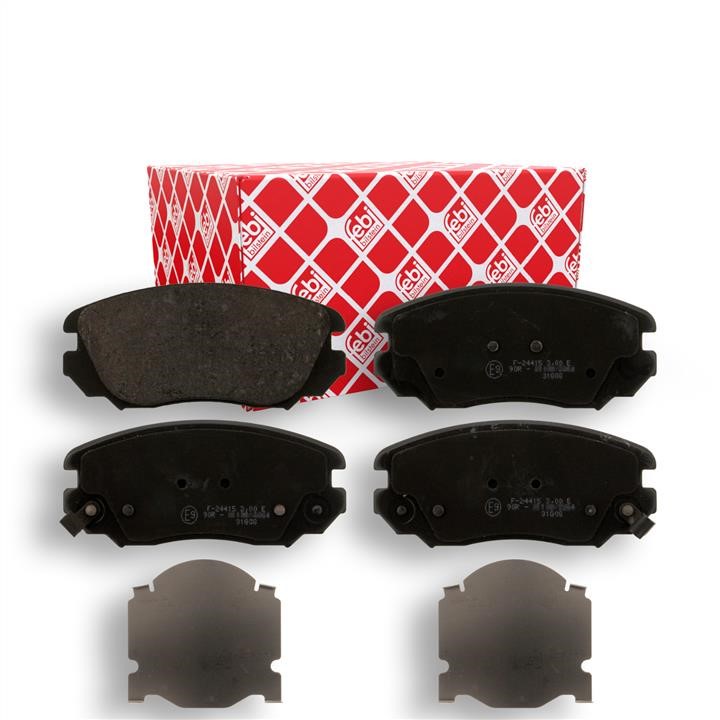 Brake pad set febi 16895