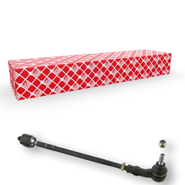 Steering rod with tip right, set febi 24260