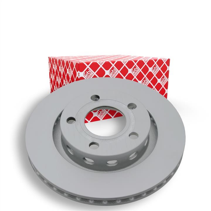Rear ventilated brake disc febi 23306