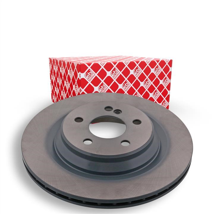 Rear ventilated brake disc febi 43934