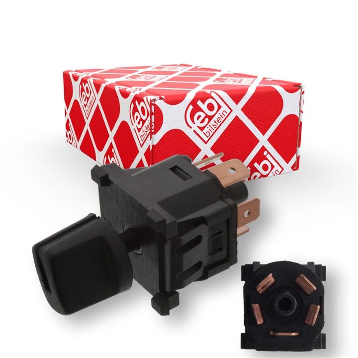 Interior heater blower regulator febi 45623