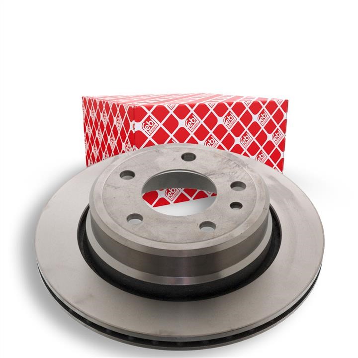 Rear ventilated brake disc febi 01721