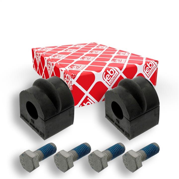 Rear stabilizer bushings, kit febi 02524