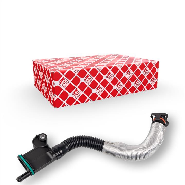 Crankcase ventilation pipes and hoses Audi Q3: 171008 febi Breather Hose for crankcase