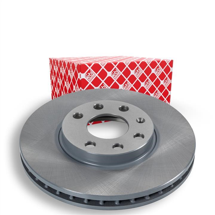 Front vented brake disc febi 17210