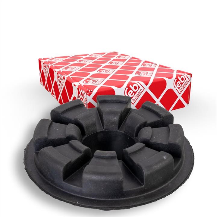 Coil spring cap Renault: 172625 febi Suspension spring plate rear