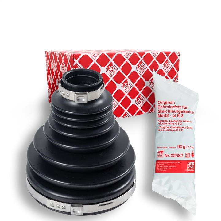 CV joint boot Fiat Ducato: 173539 febi Bellow Kit, drive shaft