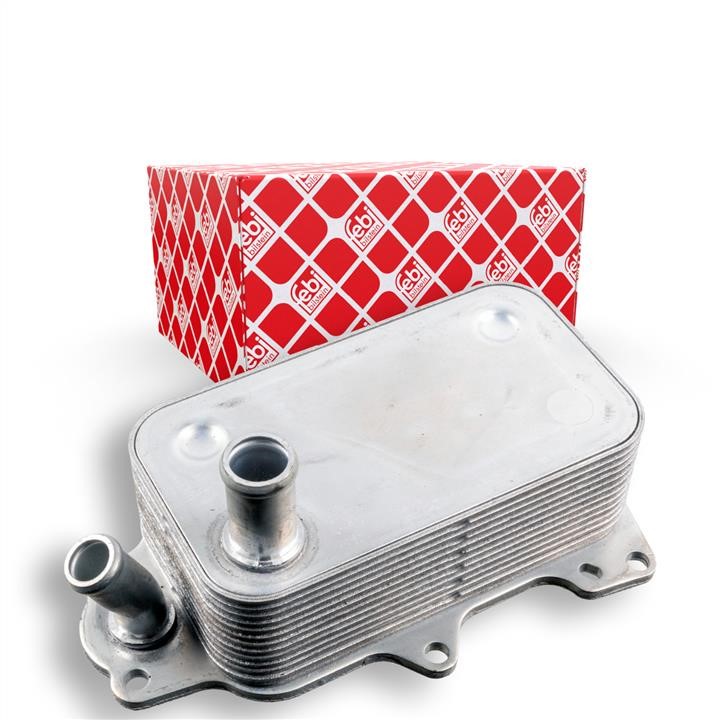 174818 febi Oil Cooler, engine oil