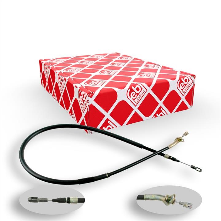 Handbrake cable febi 21263