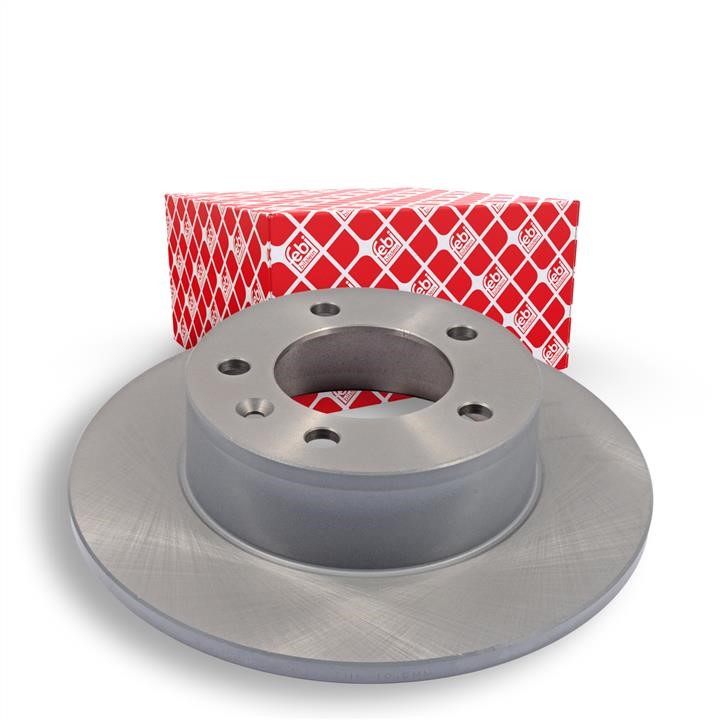 Rear solid brake disc febi 24491