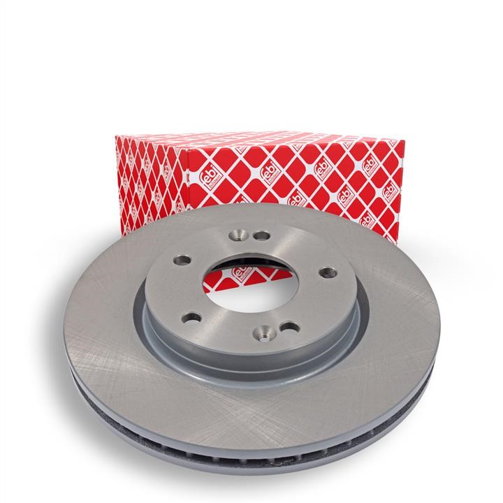Front vented brake disc febi 31360