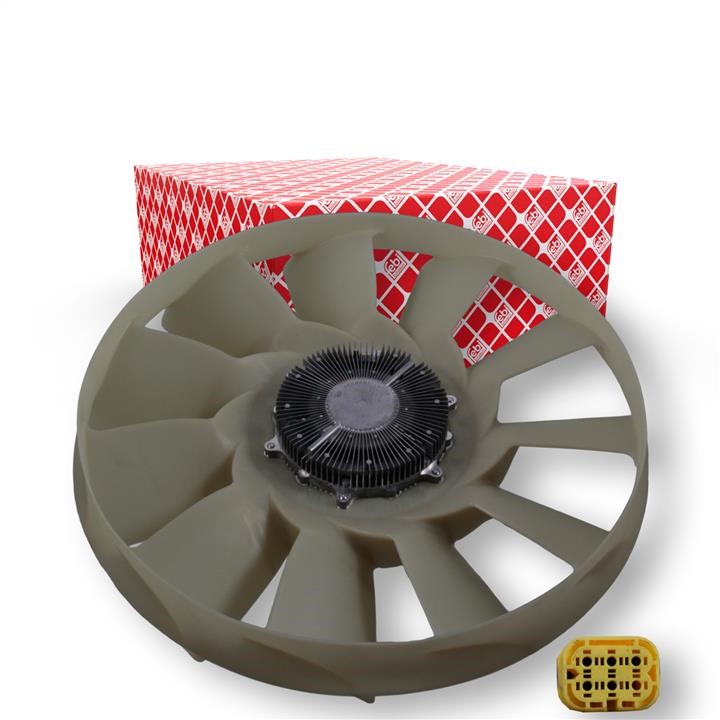 Hub, engine cooling fan wheel febi 47778