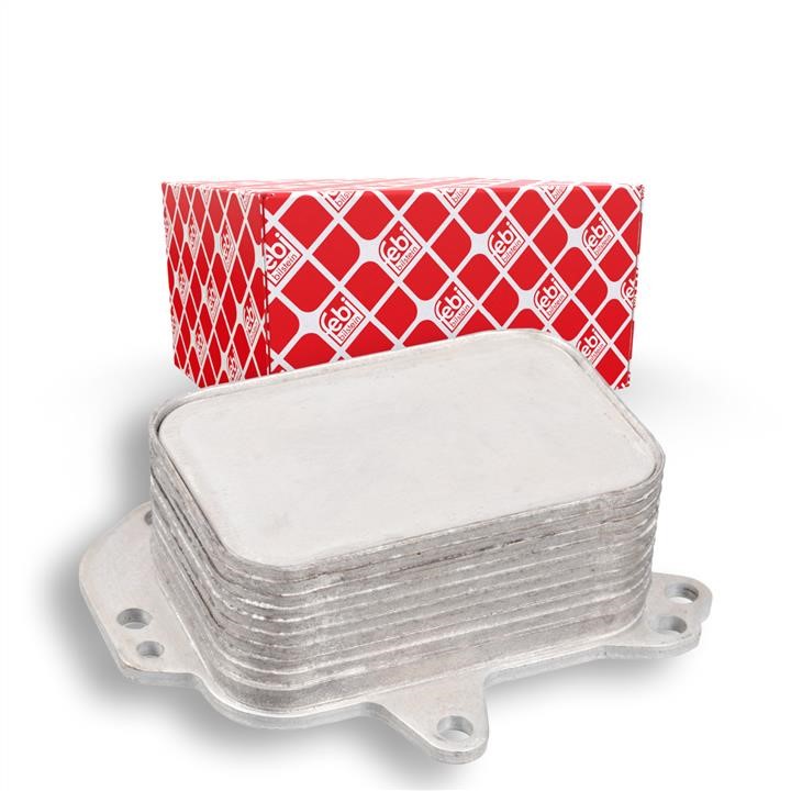 Oil cooler heat exchanger Citroen Jumpy: 106317 febi Oil cooler