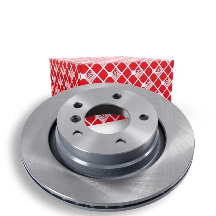 Rear vented brake disc febi 17925