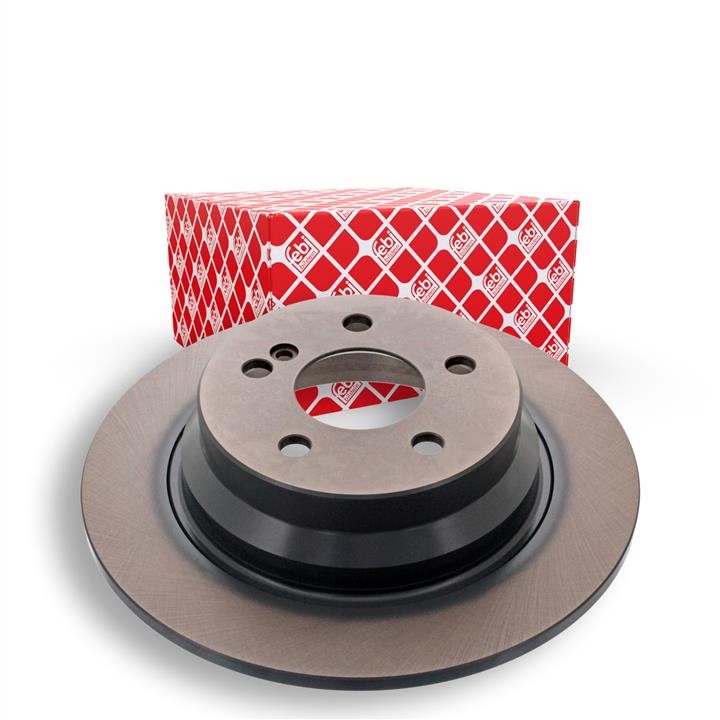 Rear solid brake disc febi 22160
