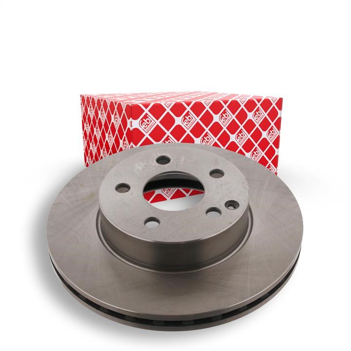 Front vented brake disc febi 30556