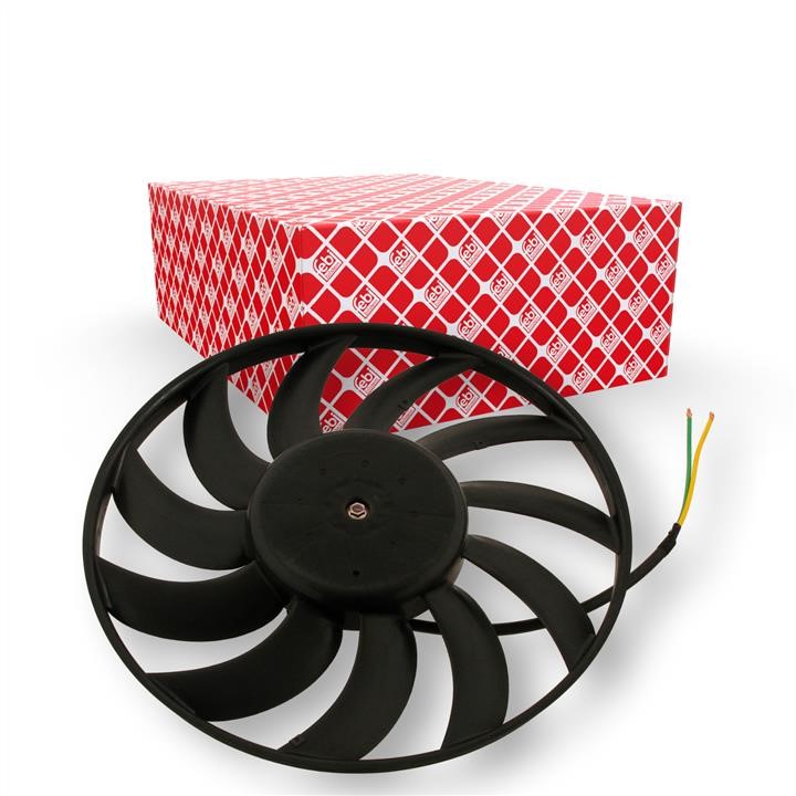 Hub, engine cooling fan wheel febi 30742