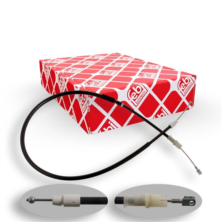 Handbrake cable febi 37272