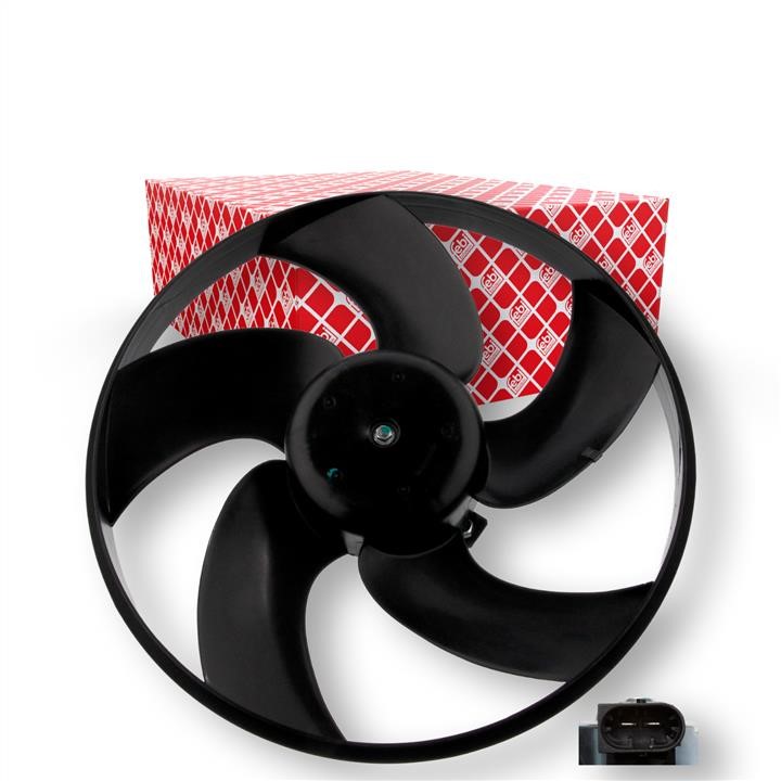 Hub, engine cooling fan wheel febi 40638