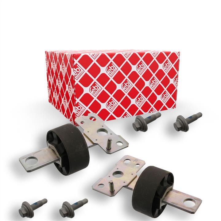 Silent block beam rear kit febi 43403