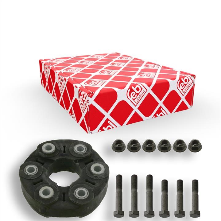 Elastic coupling of propeller shaft febi 43523
