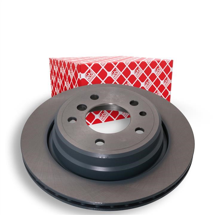 Rear ventilated brake disc febi 43834