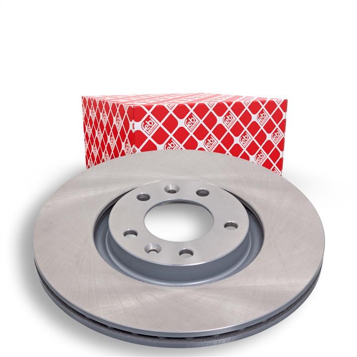 Rear ventilated brake disc febi 43874