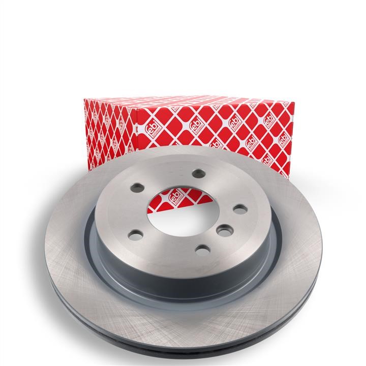 Rear ventilated brake disc febi 43877