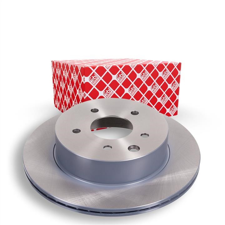 Rear ventilated brake disc febi 44119