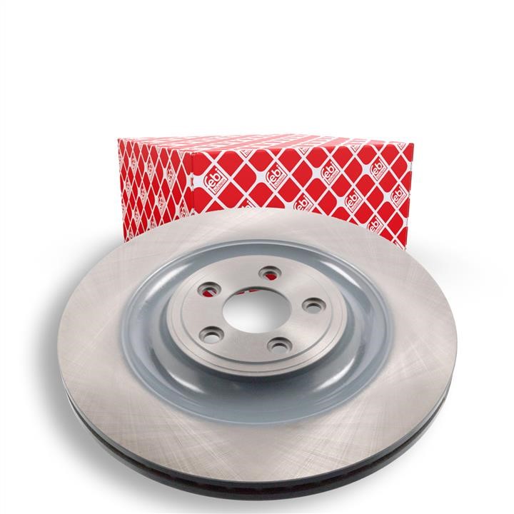 Rear ventilated brake disc febi 44137